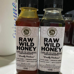 JULY FLASH PROMO - Antioxidant Premium Pure Raw Wild DARK Honey - FREE SHIPPING