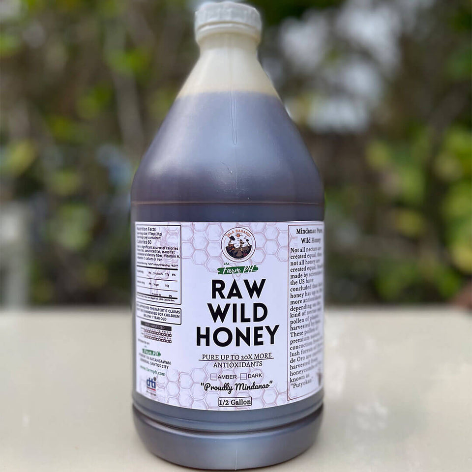 JULY FLASH PROMO - Antioxidant Premium Pure Raw Wild DARK Honey - FREE SHIPPING