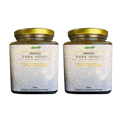 JULY FLASH PROMO - Antioxidant Premium Pure Raw Wild DARK Honey - FREE SHIPPING