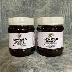 JULY FLASH PROMO - Antioxidant Premium Pure Raw Wild DARK Honey - FREE SHIPPING