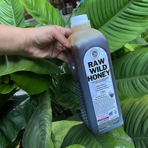 JULY FLASH PROMO - Antioxidant Premium Pure Raw Wild DARK Honey - FREE SHIPPING
