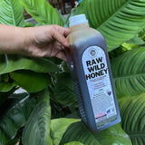 JULY FLASH PROMO - Antioxidant Premium Pure Raw Wild DARK Honey - FREE SHIPPING
