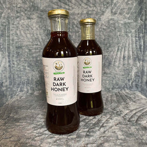 JULY FLASH PROMO - Antioxidant Premium Pure Raw Wild DARK Honey - FREE SHIPPING