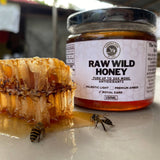 JULY FLASH PROMO - Antioxidant Premium Pure Raw Wild DARK Honey - FREE SHIPPING